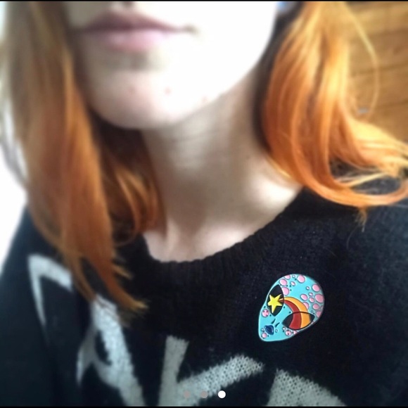 COPY - Shoot For The Stars Enamel Pin - Picture 2 of 5